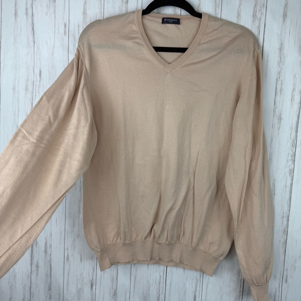 Givenchy cream sweater XL